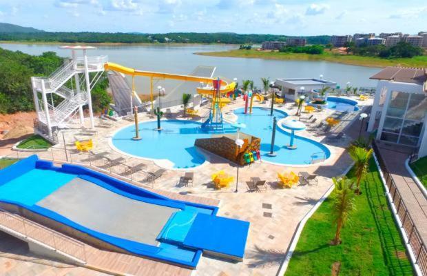 Apto Resort Do Lago Ate 8 Pessoas - Valor Promocional Caldas Novas Exterior foto